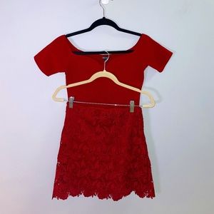 Express two-piece dress. Size 2.